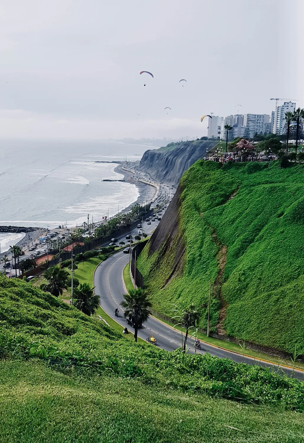 Orla de Miraflores em Lima, Peru
