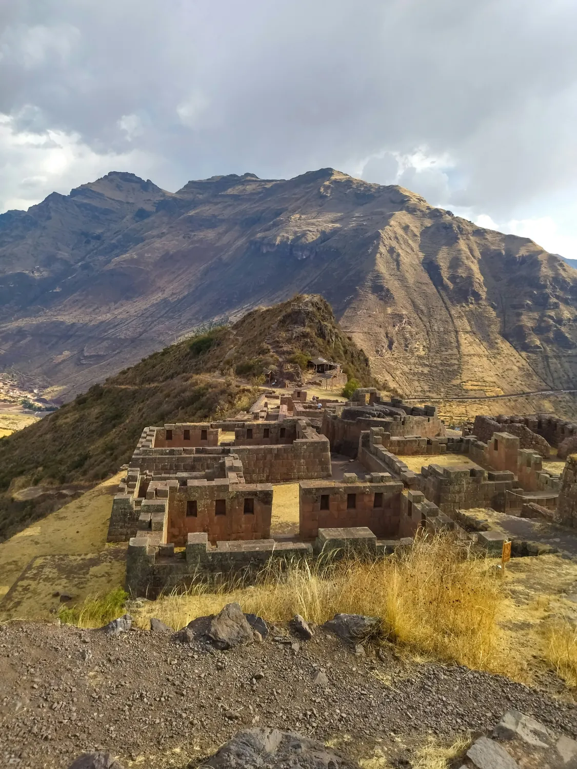 Terraços incas no Vale Sagrado, Peru