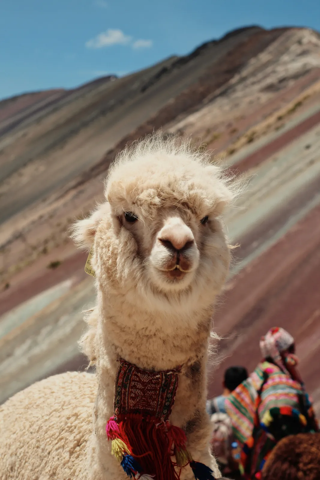 Montanha Colorida de Vinicunca, nos Andes peruanos