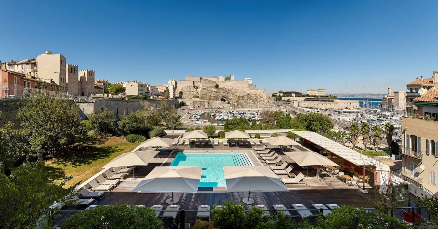 Radisson Blu Marseille Vieux Port, vista do hotel