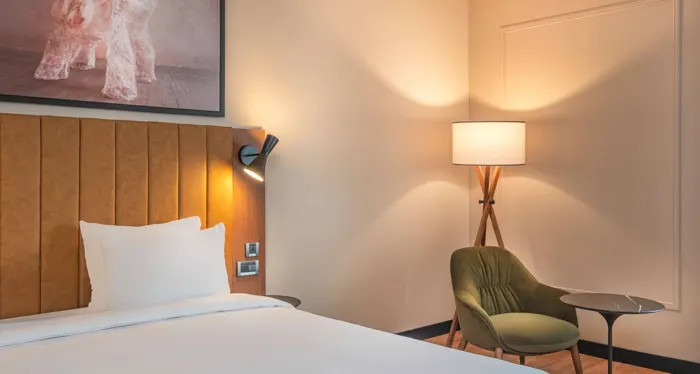 Quarto do Radisson Blu Marseille Vieux Port